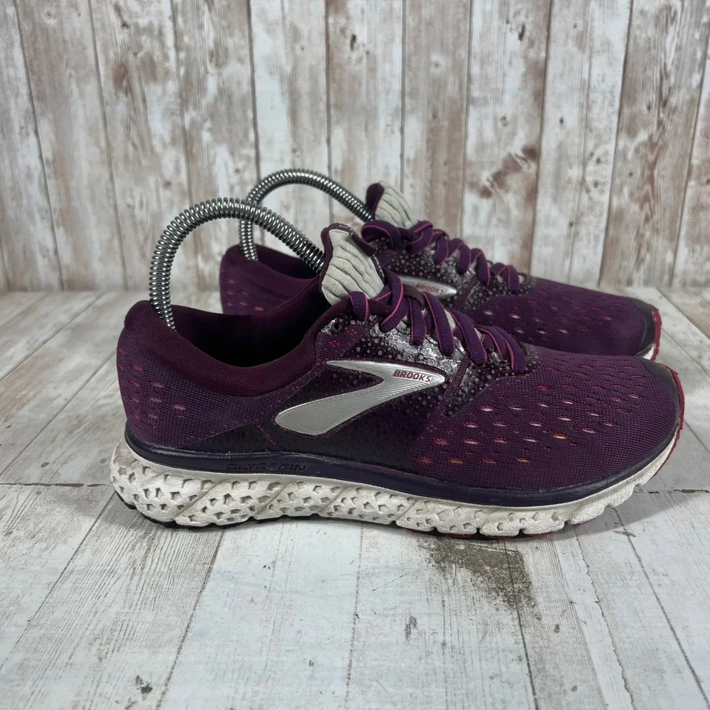 Brooks Glycerin 16 Womens Running Shoes Plum Purple 1202781B527 Size 7